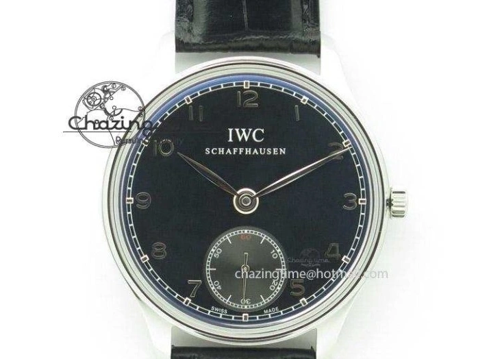 MIROTIME 0701 Portuguese Fa Jones IW544203 SS GSF 1:1 Best Edition White Dial On Leather Strap Trendsetting 7235